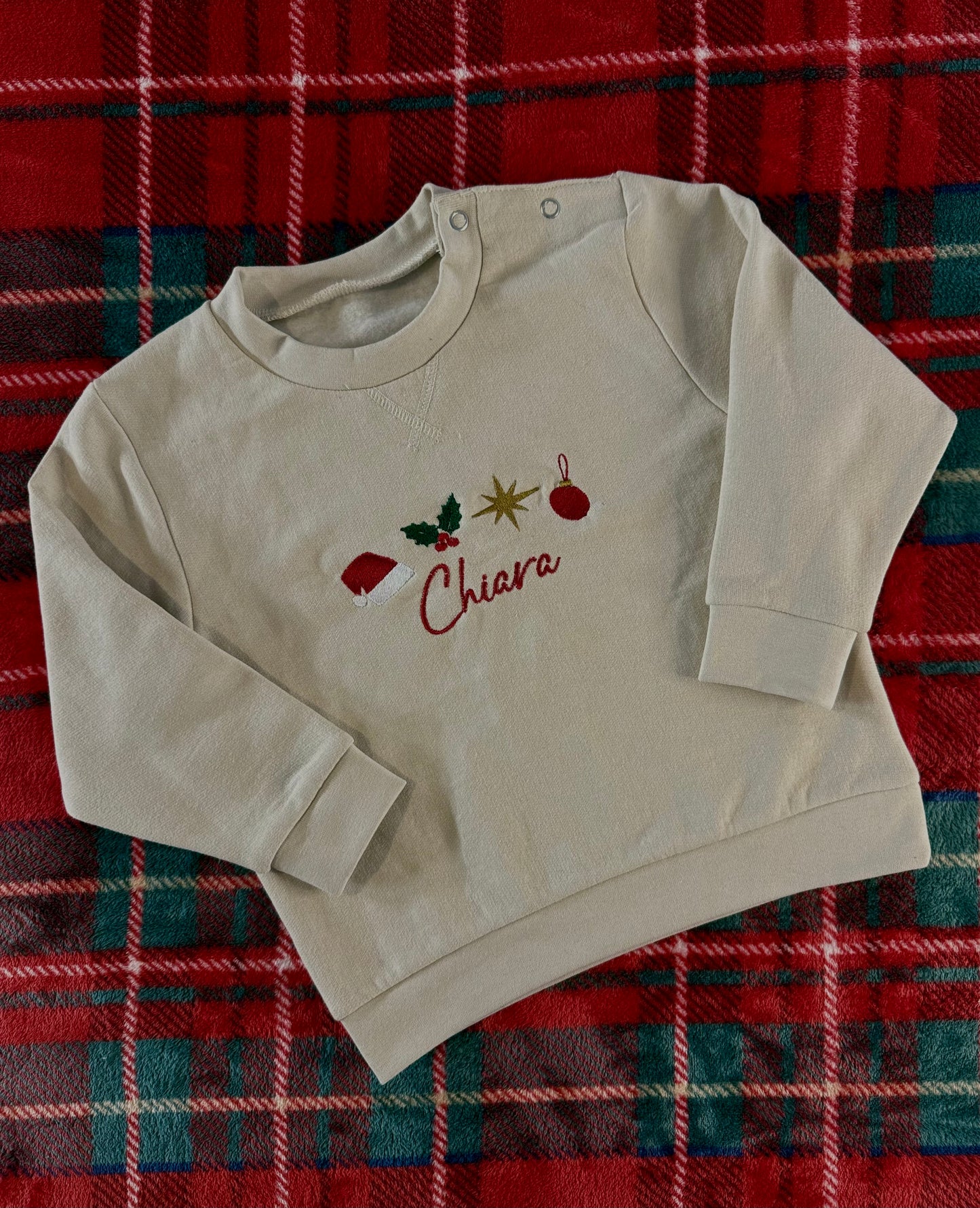 Pull bébé et enfant personnalisable pour Noël ✨