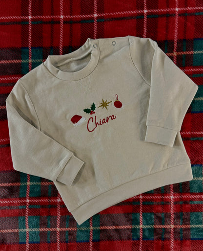 Pull bébé et enfant personnalisable pour Noël ✨