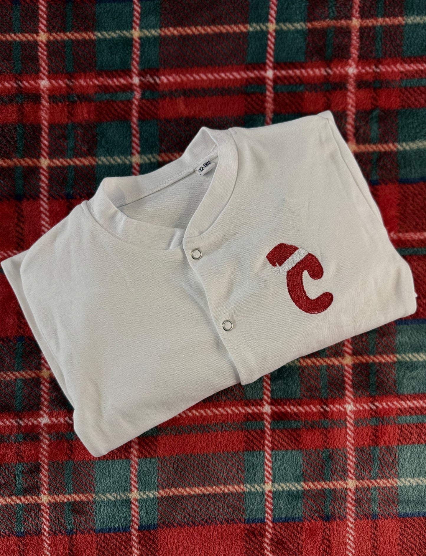 Pyjama bébé personnalisable pour Noël ✨